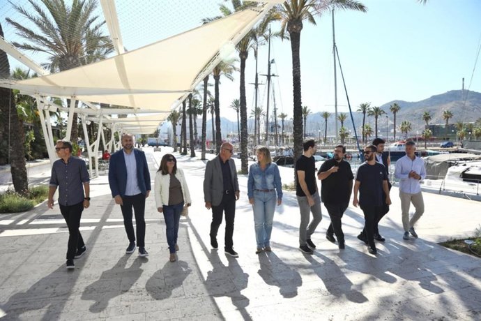 Reunión de la alcaldesa con los directores y promotores de los festivales de música de Cartagena