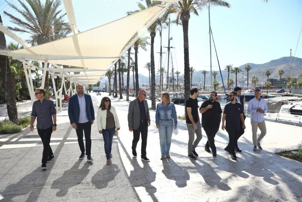 Reunión de la alcaldesa con los directores y promotores de los festivales de música de Cartagena
