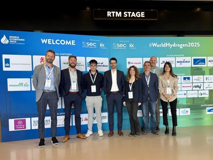 El Port de Tarragona se reivindica como 'hub' en tráficos energéticos en la Mediterránea en el World Hydrogen Summit & Exhibition de Rotterdam (Países Bajos).