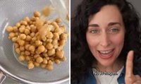 El líquido de los garbanzos en conserva no es malo: una nutricionista revela por qué no deberías tirarlo