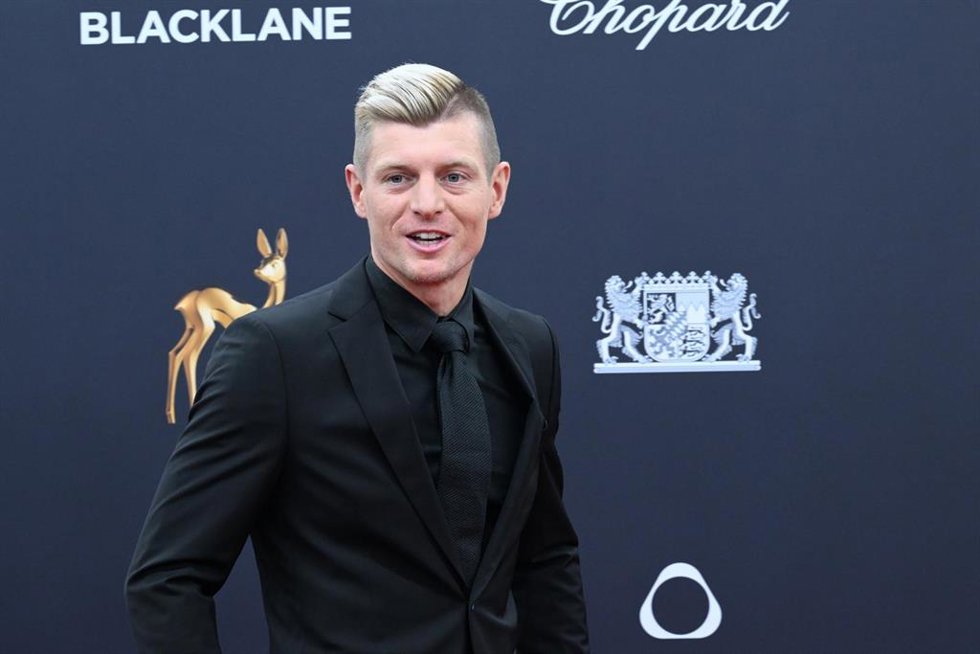 Archivo - El exfutbolista alemán Toni Kroos durante un acto publicitario