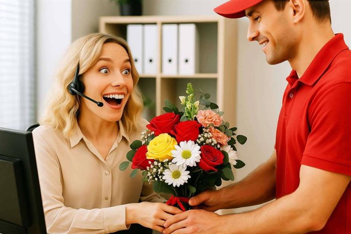 El video mensaje llega a la floristería; el nuevo servicio disruptivo de teleROSA