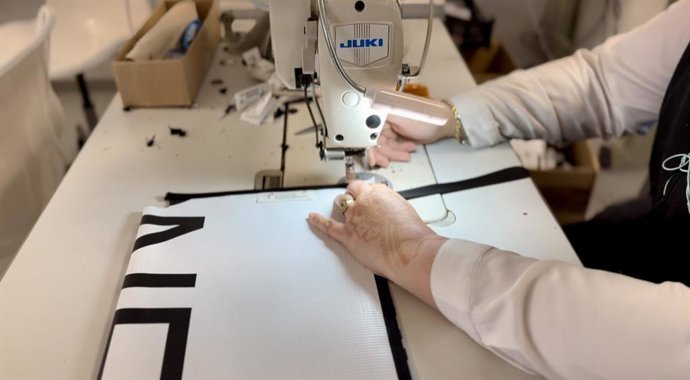 Reciclado de lonas del IVAM