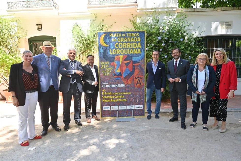 Presentación de la segunda corrida de toros en homenaje a Federico García Lorca