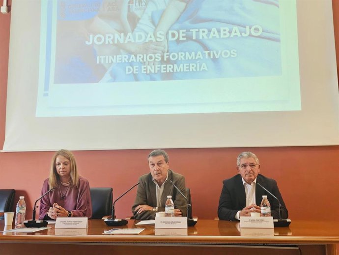 El conseller de Sanitat en la jornada de treball