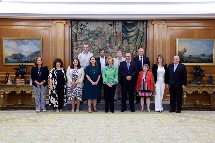 Audiencia Reina Sofía y Confederación Española de Alzheimer y otras Demencias.