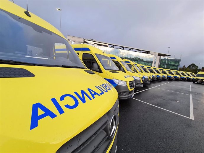 Archivo - Imagen de recurso de ambulancias.