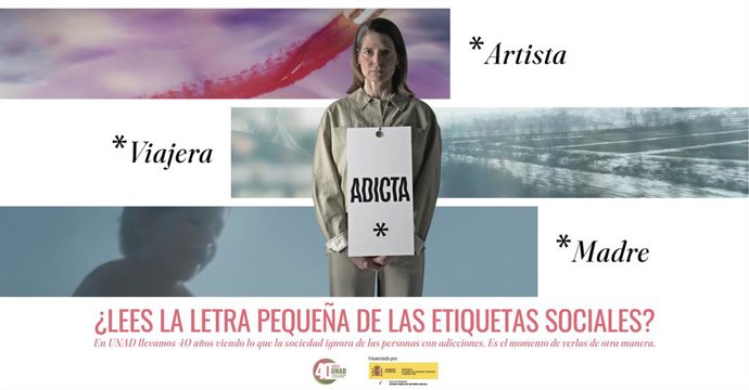 A UNAD lança uma campanha para quebrar o estigma e os preconceitos associados a pessoas com vícios.