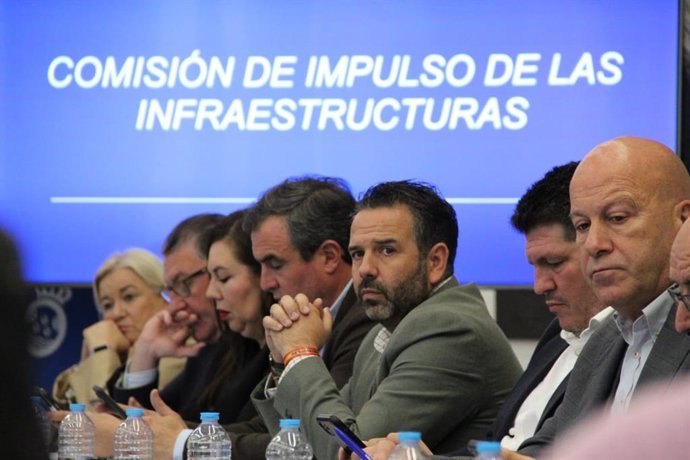 El portavoz de Vox en la Diputación de Huelva y en la Comisión para el Impulso de las Infraestructuras en la provincia, Miguel Ángel Sánchez Cuéllar.