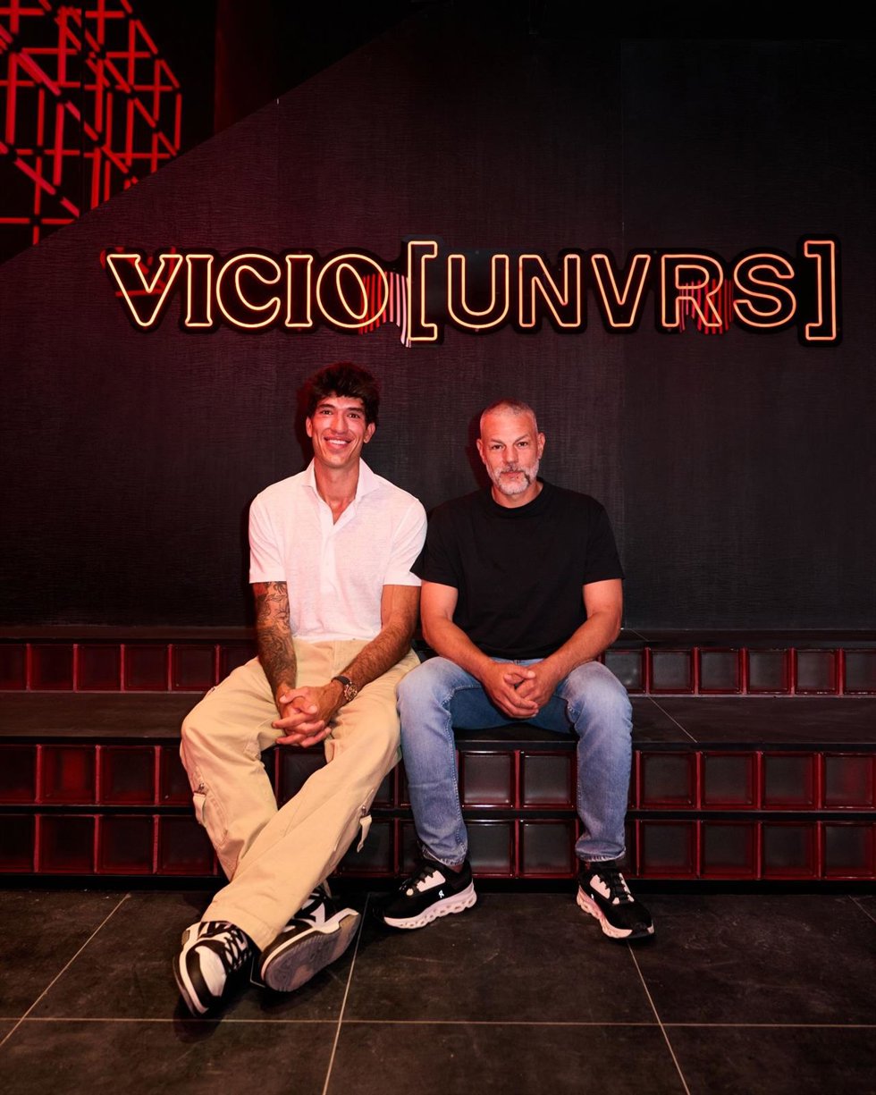 Aleix Puig, Cofundador Y Presidente De Vicio Y  Yann Pissenem, Propietario, CEO Y Fundador De The Night League Y Ushuaa Entertainment.