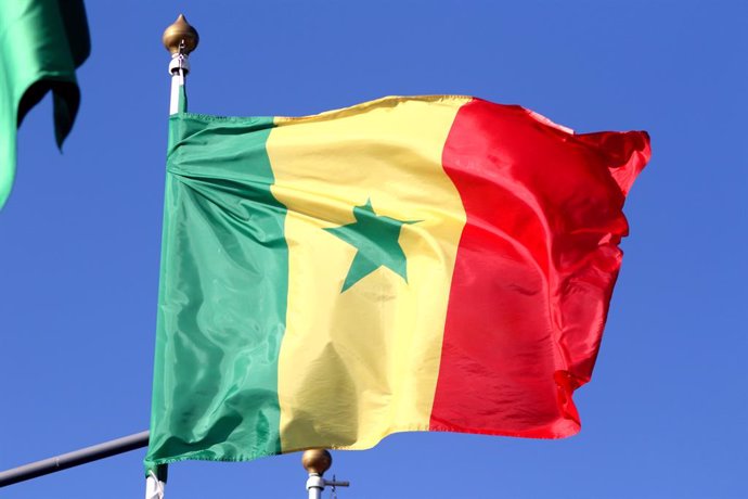 Archivo - Bandera de Senegal