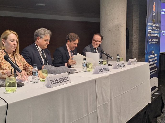 Pilar Jiménez, José María Fernández, Manuel Luna y José Luis Díaz