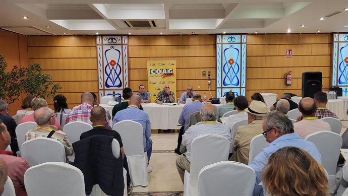 Arranca el Congreso de COAG Andalucía con una "nueva hoja de ruta", que culminará este miércoles en Sevilla.