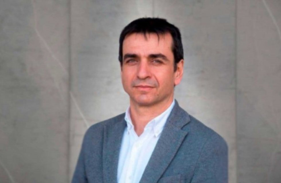 El nuevo rector de la Universidad Rey Juan Carlos (URJC), Abraham Duarte, el 7 de mayo de 2025.