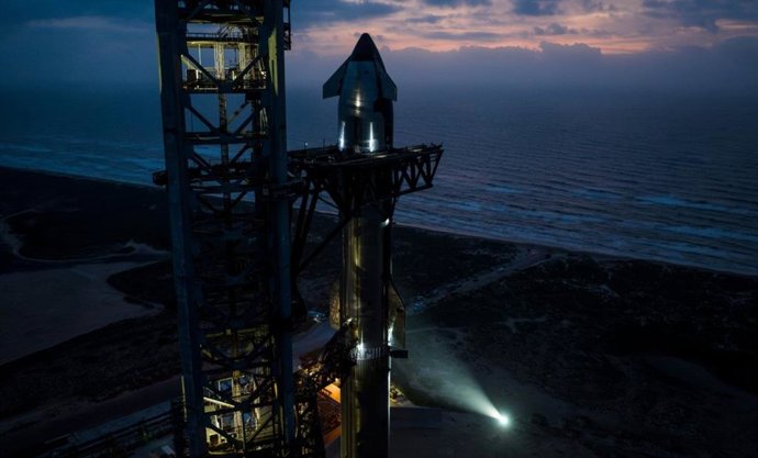 Starship listo para su novena prueba de vuelo