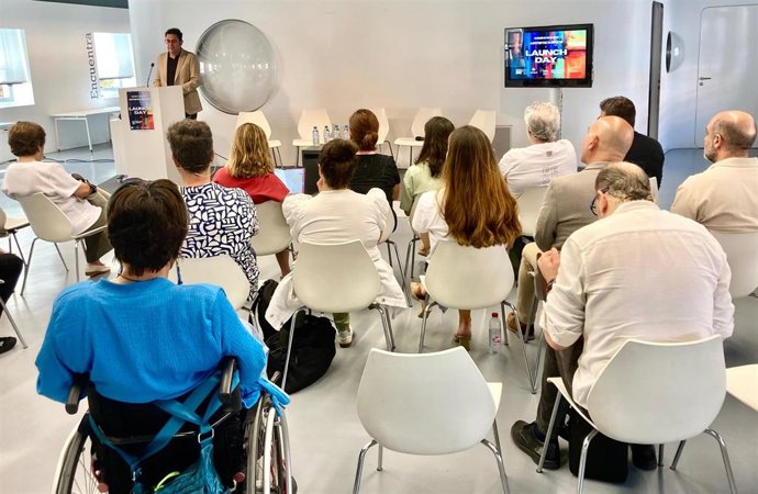 Imagen de la presentación en la Región de Murcia del proyecto europeo 'Artistic Mind'