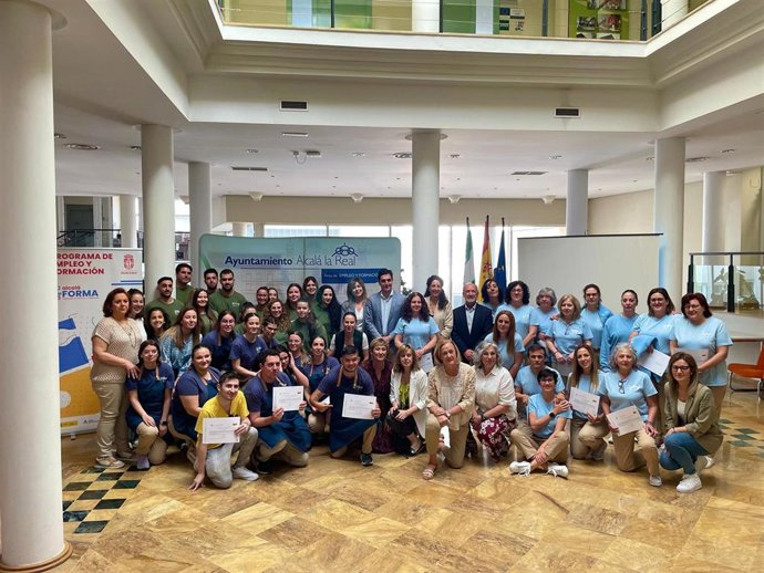 Clausura de los proyectos de Empleo y Formación en Alcalá la Real.