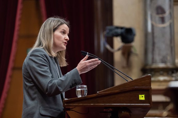 La consellera de Drets Socials i Inclusió, Mònica Martínez Bravo