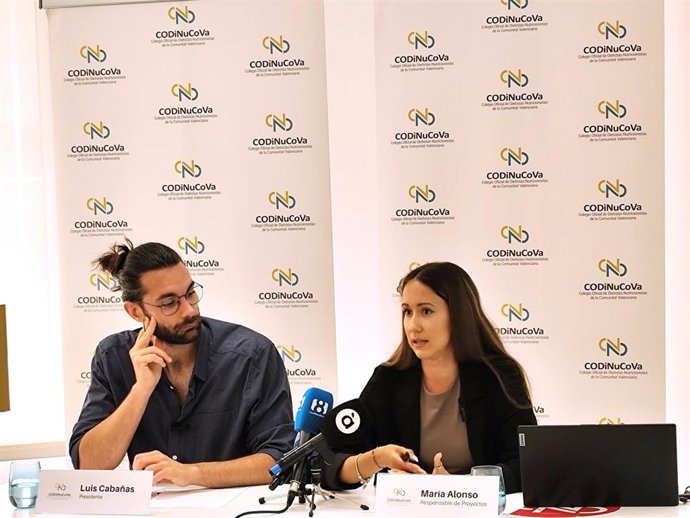 Presentación del informe del Colegio de Nutricionistas