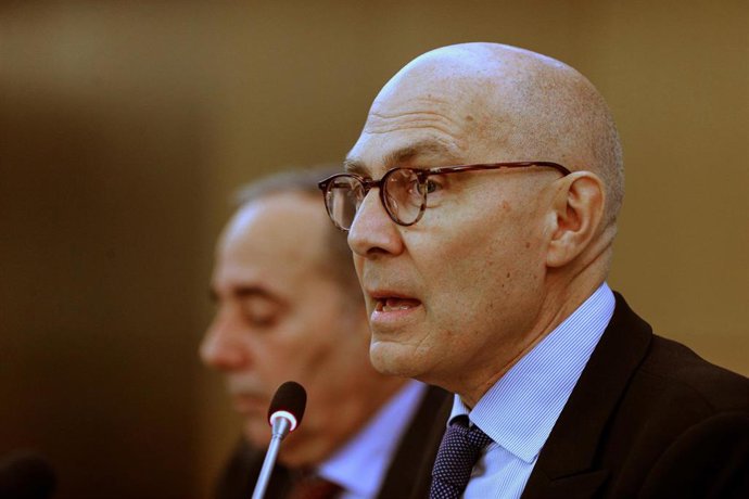 Archivo - Imagen de archivo del jefe de Derechos Humanos de la ONU, Volker Turk. 
