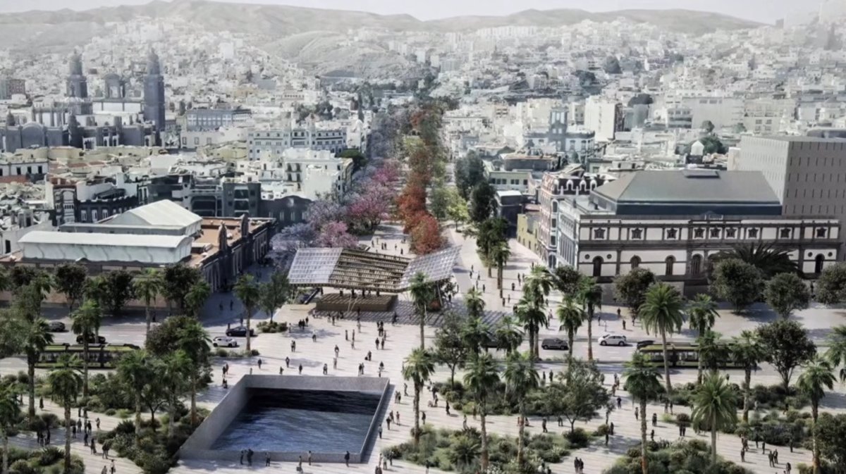 El Paseo Guiniguada de Las Palmas de Gran Canaria recuperará sus dos puentes históricos y la vegetación canaria