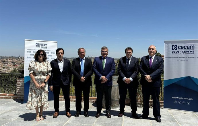 Ángel Nicolás, reelegido por otro mandato como presidente de la patronal castellanomanchega.