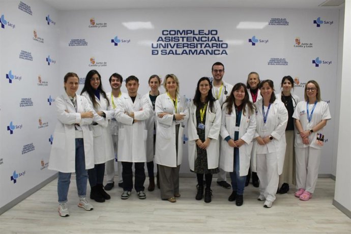 Investigadores Del Grupo De Síndromes Mielodisplásicos Liderados Por La Dra. María Díez Campelo En El Complejo Asistencial Universitario De Salamanca.