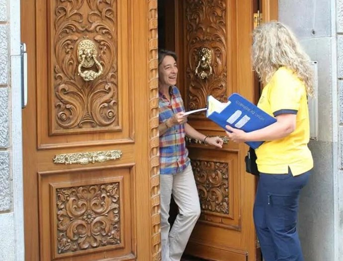 Cartera rural de Correos