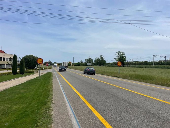 Empiezan las obras para mejorar la seguridad de un cruce de la C-66 en Bordils (Girona)