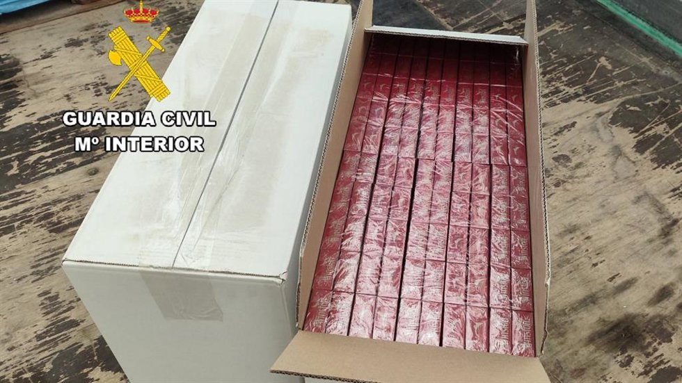 Tabaco de contrabando intervenido