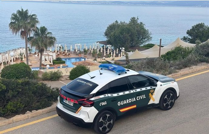 Archivo - Coche de la Guardia Civil