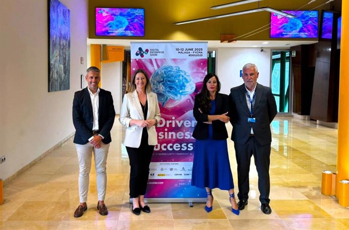 Presentación oficial de DES-Digital Enterprise Show 2025 en Málaga.