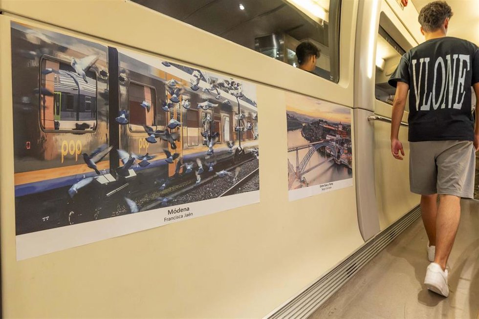 Exposición 'Caminos de hierro'.