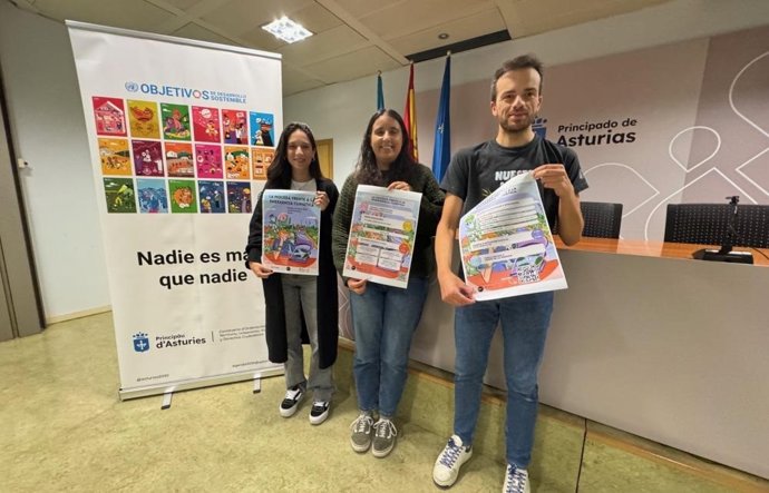 Presentación de les xornaes pa implicar a los mozos n'acciones pa revertir los efectos del calentamientu global.  