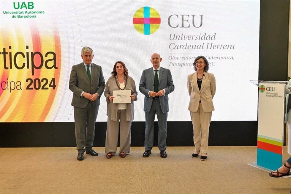 El Ayuntamiento de Valncia obtiene un premio por la transparencia de su portal web municipal