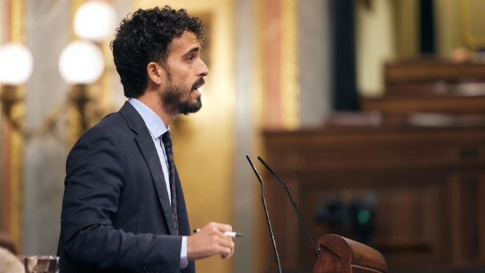 Archivo - Carlos Hernández Quero, portavoz nacional de Vivienda de Vox y diputado en el Congreso de los Diputados por Málaga,