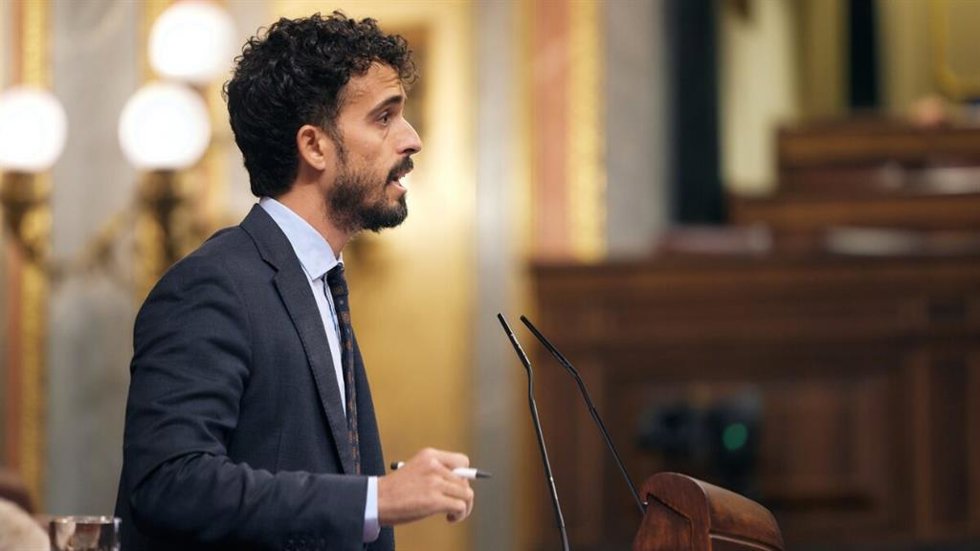 Archivo - Carlos Hernández Quero, portavoz nacional de Vivienda de Vox y diputado en el Congreso de los Diputados por Málaga,