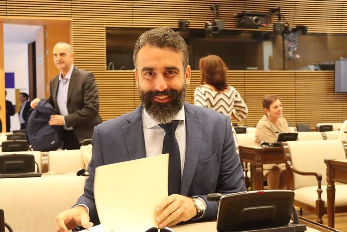 Alberto Mayoral, en el Congreso de los Diputados.