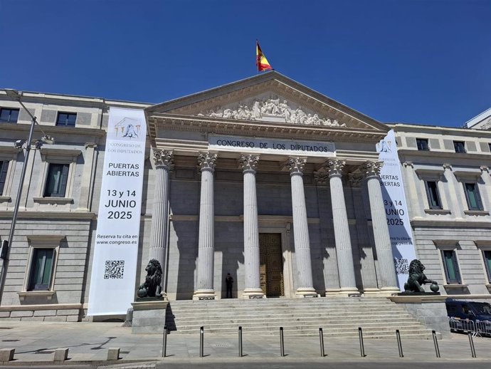 Fachada del Congreso.