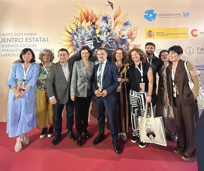 El presidente de la Diputación de Jaén y del Fondo Andaluz de Municipios para la Solidaridad Internacional (Famsi), Paco Reyes, en el III Encuentro Estatal de Gobiernos Locales y Cooperación al Desarrollo