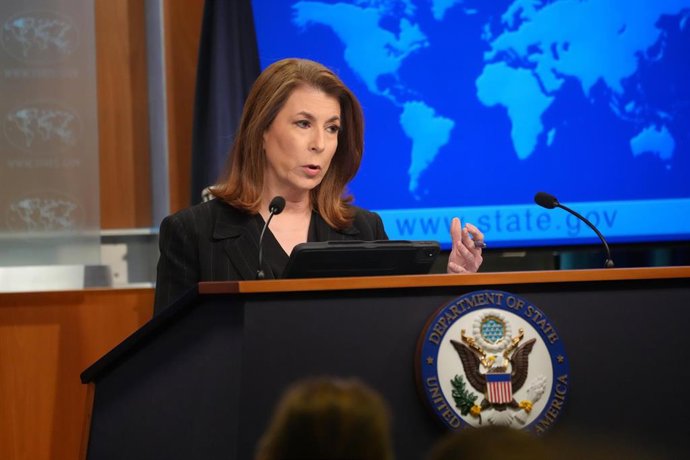 Archivo - La portavoz del Departamento de Estado de Estados Unidos, Tammy Bruce