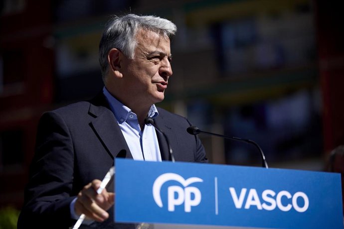 Archivo - El presidente del PP vasco, Javier de Andrés 