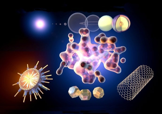 Experimento pionero en el XFEL europeo: un equipo de investigación midió por primera vez la estructura del carbono líquido (ilustración: Martin Kuensting / Helmholtz-Zentrum Dresden-Rossendorf)