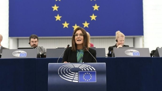 Archivo - La eurodiputada del PNV, Ohiane Agirregoitia