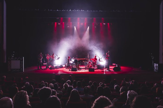 Archivo - Concert de Lucia Fumero al MMVV 2024