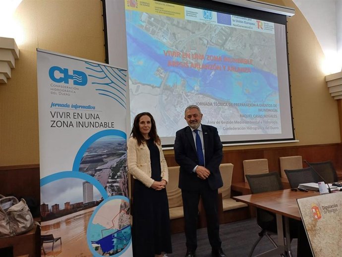Jornada sobre el riesgo de inundación en zonas vulnerables en Burgos.