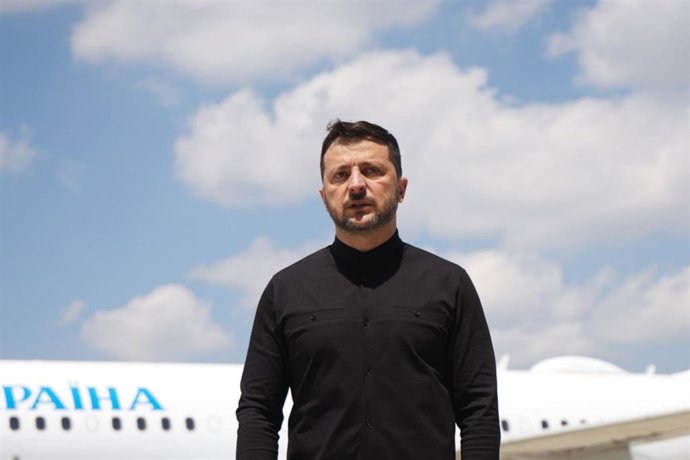 Volodimir Zelenski, presidente de Ucrania