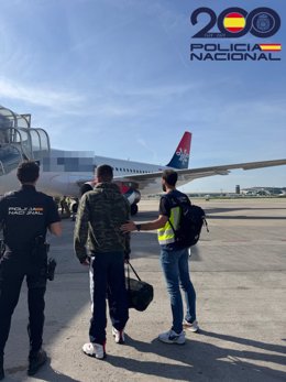 Imatge d'un dels multireincidents expulsats