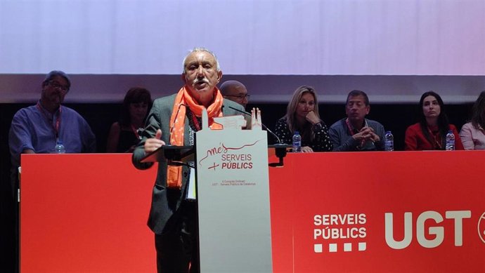 El secretario general de UGT, Pepe Álvarez