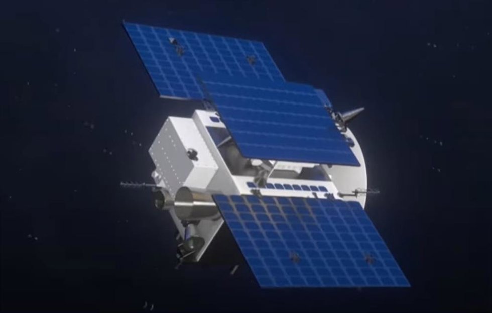 Ilustracin del satélite Tiandu 1